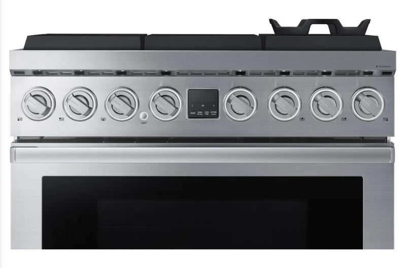 Dacor Transitional  DOP36T86GLS
36 Inch Freestanding Gas Smart Range with 6 Sealed Burners, 5.9 cu. ft. Oven Capacity, Dual Three-Part Pure Convection, and Illumina™ Knobs: Gas