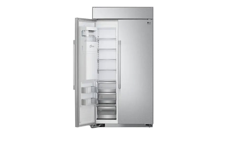 LG - STUDIO 25.6 Cu. Ft. Side-by-Side Built-In Smart Refrigerator with Tall Ice and Water Dispenser - Stainless Steel
Model:SRSXB2622S