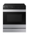 Samsung Bespoke 6.3 cu. ft. Smart Slide-In Electric Range with Air Sous Vide & Air Fry in Stainless Steel NSE6DG8500SRAA