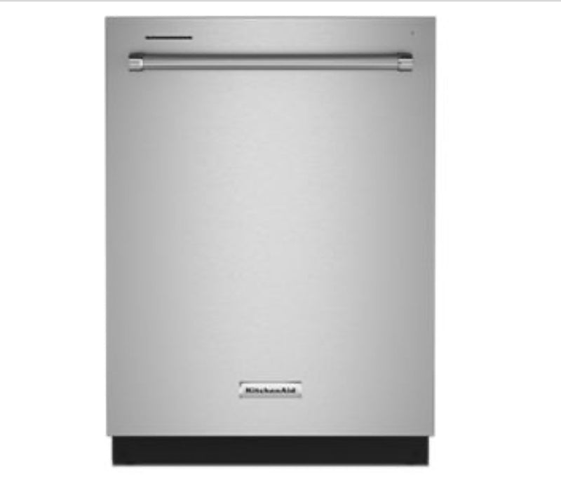 KitchenAid - 24" Top Control Built-In Dishwasher with Stainless Steel Tub, PrintShield Finish, 3rd Rack, 39 dBA - Stainless Steel
Model:KDTE204KPS