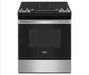 Whirlpool  WEG515S0LS
30 Inch Slide-In Gas Range with 4 Sealed Burners, 5.0 cu. ft. Capacity, SpeedHeat™ Burners, Frozen Bake™, Sabbath Mode, Self-Clean, and ADA Compliant: Stainless Steel