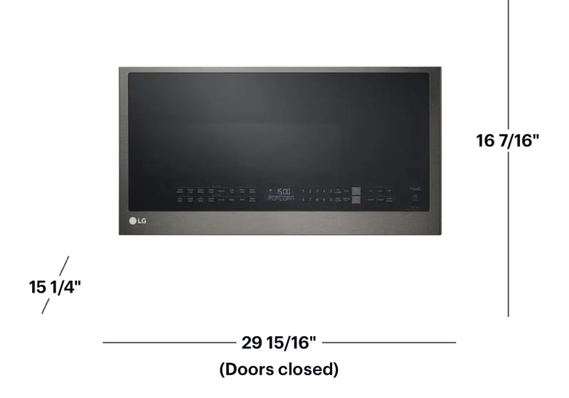 LG - 1.7 Cu. Ft. Convection Over-the-Range Microwave with Sensor Cooking and Air Fry - 
Model:MHEC1737F / MHEC1737D