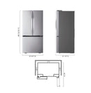 LG - Counter-Depth MAX 21 Cu. Ft. French Door Smart Refrigerator with Ice - Stainless Steel
Model:LF21G6200S