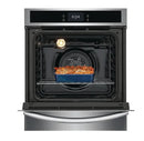 Frigidaire - Gallery 24" Built-In Single Electric Wall Oven with Air Fry - Stainless Steel
Model:GCWS2438AF