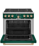 Café™ 36" Smart Dual-Fuel Commercial-Style Range with 6 Burners (Natural Gas)
C2Y366P5TG2