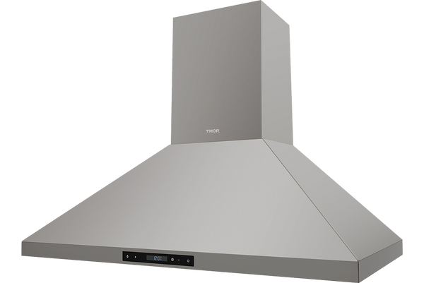 THOR Kitchen 30 in. Wall Mount LED Light Range Hood in Stainless Steel, HRH3007