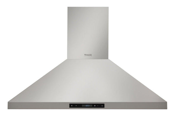 THOR Kitchen 36 in. Wall Mount LED Light Range Hood in Stainless Steel, HRH3607