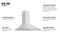 ZLINE 30" Convertible Wall Mount Range Hood in Stainless Steel with Charcoal Filters, KB-CF-30