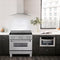 ZLINE 36" 4.6 cu. ft. Induction Range with a 5 Element Stove and Electric Oven in Durasnow Stainless Steel, RAINDS-SN-36