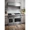 THOR Kitchen 48 in. 6.8 cu. ft. Double Oven Propane Gas Range in Stainless Steel, LRG4807ULP