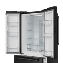 Gordon Ramsay by THOR Kitchen 30" 17.5 cu. ft. French Door Counter Depth Refrigerator with Ice Maker in Matte Black, RF3017FFD00