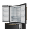 Gordon Ramsay by THOR Kitchen 36" 20.3 cu. ft. French Door Counter Depth Refrigerator with Ice Maker in Matte Black with Bronze Accents, RF3621CTD00-BRZ