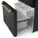Gordon Ramsay by THOR Kitchen 36" 20.3 cu. ft. French Door Counter Depth Refrigerator with Ice Maker in Matte Black with Bronze Accents, RF3621CTD00-BRZ