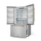 Gordon Ramsay by THOR Kitchen 36" 20.3 cu. ft. French Door Counter Depth Refrigerator with Ice Maker in Stainless Steel with Bronze Accents, RF3621CTD99-BRZ