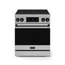 Gordon Ramsay by THOR Kitchen 30" 4.55 cu. ft. Professional Electric Range with Tilt Panel Touch Control, Self-Clean and Air Fry in Stainless Steel with Black Accents, RSE30-BLK