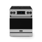 Gordon Ramsay by THOR Kitchen 30" 4.55 cu. ft. Professional Electric Range with Tilt Panel Touch Control, Self-Clean and Air Fry in Stainless Steel with Black Accents, RSE30-BLK