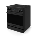 Gordon Ramsay by THOR Kitchen 30" 4.55 cu. ft. Professional Electric Range with Tilt Panel Touch Control, Self-Clean and Air Fry in Matte Black, RSE30B