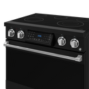 Gordon Ramsay by THOR Kitchen 36" 6.0 cu. ft. Professional Electric Range with Tilt Panel Touch Control, Self-Clean and Air Fry in Matte Black with Stainless Steel Accents, RSE36B-SS