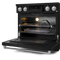 Gordon Ramsay by THOR Kitchen 36" 6.0 cu. ft. Professional Electric Range with Tilt Panel Touch Control, Self-Clean and Air Fry in Matte Black with Stainless Steel Accents, RSE36B-SS