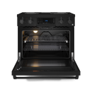 Gordon Ramsay by THOR Kitchen 36" 6.0 cu. ft. Professional Electric Range with Tilt Panel Touch Control, Self-Clean and Air Fry in Matte Black, RSE36B