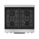 Gordon Ramsay by THOR Kitchen 30" 4.55 cu. ft. Professional Natural Gas Range with Tilt Panel Touch Control and Self-Clean in Stainless Steel with Black Accents, RSG30-BLK