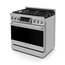 Gordon Ramsay by THOR Kitchen 36" 6.0 cu. ft. Professional Propane Gas Range with Tilt Panel Touch Control, Self-Clean and Air Fry in Stainless Steel, RSG36LP