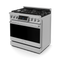 Gordon Ramsay by THOR Kitchen 36" 6.0 cu. ft. Professional Propane Gas Range with Tilt Panel Touch Control, Self-Clean and Air Fry in Stainless Steel, RSG36LP