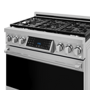 Gordon Ramsay by THOR Kitchen 36" 6.0 cu. ft. Professional Propane Gas Range with Tilt Panel Touch Control, Self-Clean and Air Fry in Stainless Steel, RSG36LP