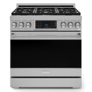 Gordon Ramsay by THOR Kitchen 36" 6.0 cu. ft. Professional Propane Gas Range with Tilt Panel Touch Control, Self-Clean and Air Fry in Stainless Steel, RSG36LP