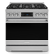 Gordon Ramsay by THOR Kitchen 36" 6.0 cu. ft. Professional Propane Gas Range with Tilt Panel Touch Control, Self-Clean and Air Fry in Stainless Steel, RSG36LP