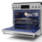 Gordon Ramsay by THOR Kitchen 36" 6.0 cu. ft. Professional Propane Gas Range with Tilt Panel Touch Control, Self-Clean and Air Fry in Stainless Steel, RSG36LP