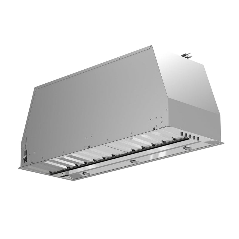 FORNO Frassanito 30" 450 CFM Ceiling Range Hood in Stainless Steel, FRHRE5346-30