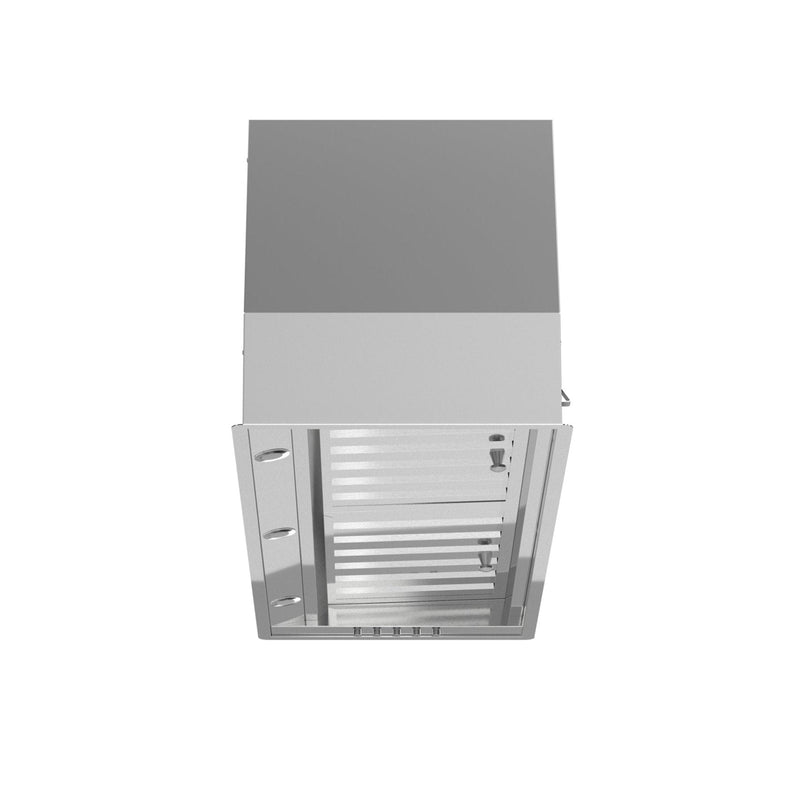 FORNO Frassanito 30" 450 CFM Ceiling Range Hood in Stainless Steel, FRHRE5346-30