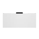 FORNO Espresso Bari 30" 400 CFM Under Cabinet Range Hood in White with Antique Brass Handles, FRHUC5255-30WHT