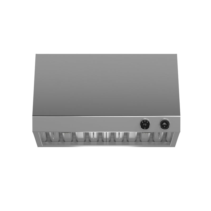 FORNO Biagio 30'' 600 CFM Wall Mount Range Hood in Stainless Steel, FRHWM5009-30