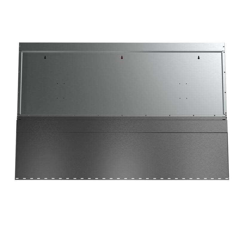 FORNO Savona 48" 1,200 CFM Wall Mount Range Hood and Back Splash, FRHWM5029-48HB