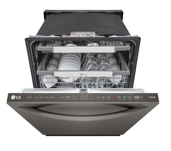 LG Smart Top Control Dishwasher with 1-Hour Wash & Dry, QuadWash® Pro, TrueSteam® and Dynamic Heat Dry™