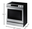 Samsung 6.3 cu. ft. Smart Slide-In Induction Range with Smart Dial & Air Fry