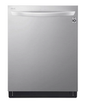 LG Top Control Smart wi-fi Enabled Dishwasher with QuadWash™ and TrueSteam®