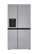 LG - 27.2 Cu. Ft. Side-by-Side Refrigerator with SpacePlus Ice - Stainless steel