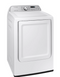 Samsung 4.5 cu. ft. Capacity Top Load Washer with Active WaterJet in White 7.4 cu. ft. Electric Dryer with Sensor Dry in White