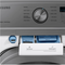 Samsung 4.5 cu. ft. Capacity Top Load Washer with Active WaterJet in White 7.4 cu. ft. Electric Dryer with Sensor Dry in White