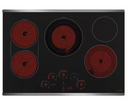 Cafe 30 in. Smart Radiant Electric Touch Control Cooktop in Stainless Steel with 5 Elements