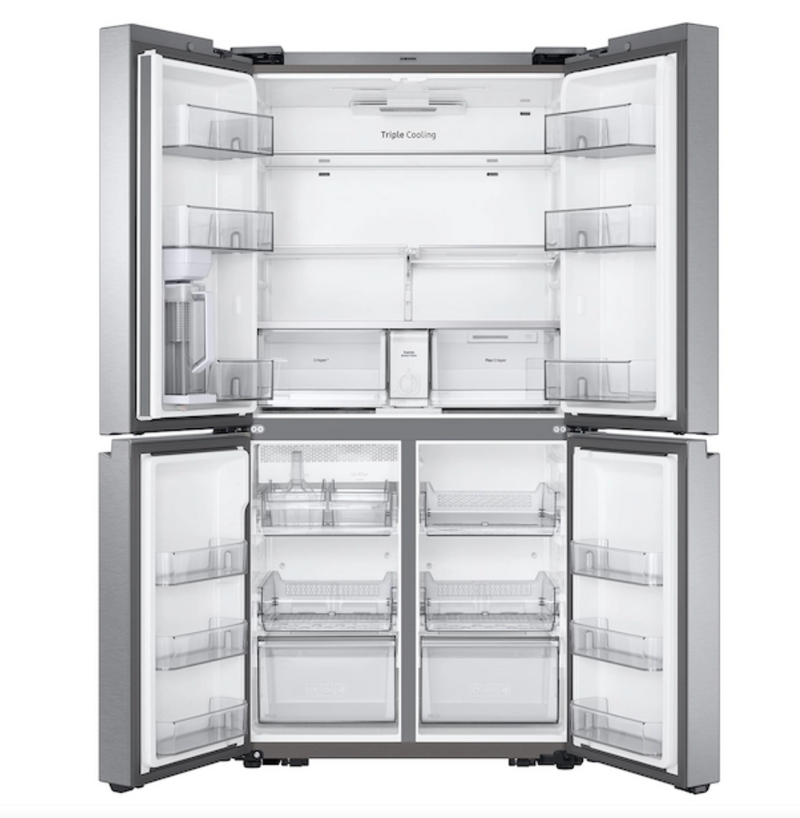 Samsung  4-Door Flex™ refrigerator with AutoFill Water Pitcher and Dual Ice Maker in Stainless Steel