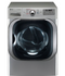LG - 9.0 Cu. Ft. Electric Dryer with Steam and Sensor Dry - Graphite Steel