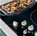 Cafe 30 in. Smart Radiant Electric Touch Control Cooktop in Stainless Steel with 5 Elements