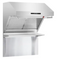 Forno Savona 30 in. Wall Mount Range Hood with Red Light Warmer/Shelf/Back Splash Hybrid Filters in Stainless Steel