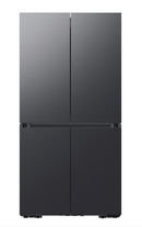 Samsung Bespoke Counter Depth 4-Door Flex™ Refrigerator (23 cu. ft.) in Matte Black Steel