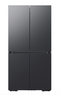 Samsung Bespoke Counter Depth 4-Door Flex™ Refrigerator (23 cu. ft.) in Matte Black Steel