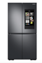 Samung 29 cu. ft. Smart 4-Door Flex™ Refrigerator with Family Hub™ and Beverage Center in Black Stainless Steel